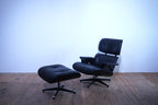 Vitra Eames Lounge Chair neue Masse Leder nero