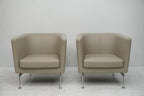 Vitra Suita Armchair Sofa Set Leder sand