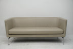 Vitra Suita Armchair Sofa Set Leder sand