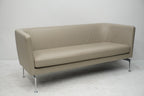 Vitra Suita Armchair Sofa Set Leder sand