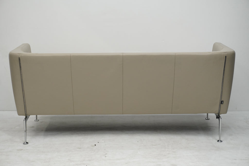 Vitra Suita Armchair Sofa Set Leder sand