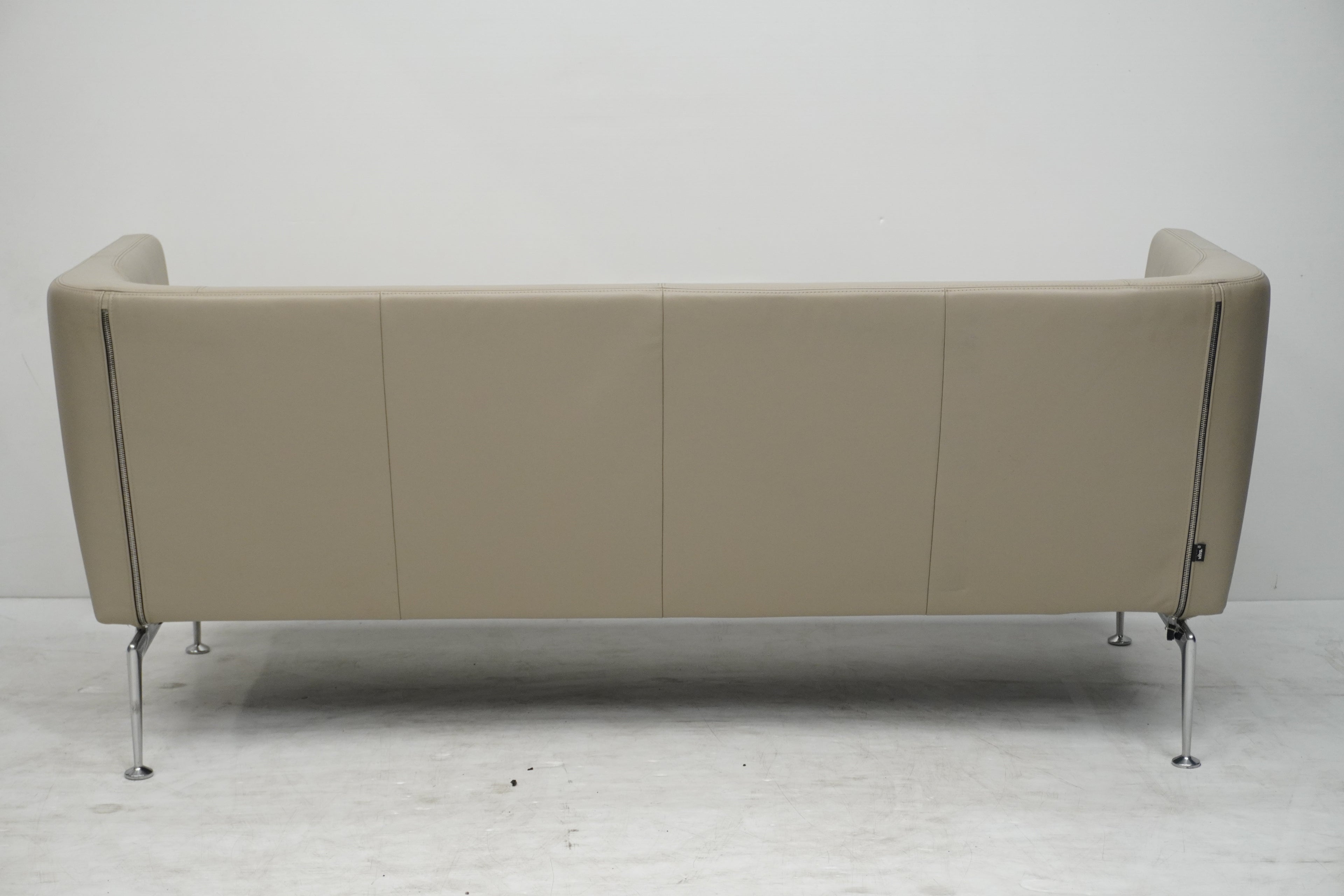 Vitra Suita Armchair Sofa Set Leder sand
