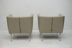 Vitra Suita Armchair Sofa Set Leder sand