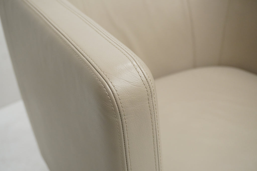Vitra Suita Armchair Sofa Set Leder sand