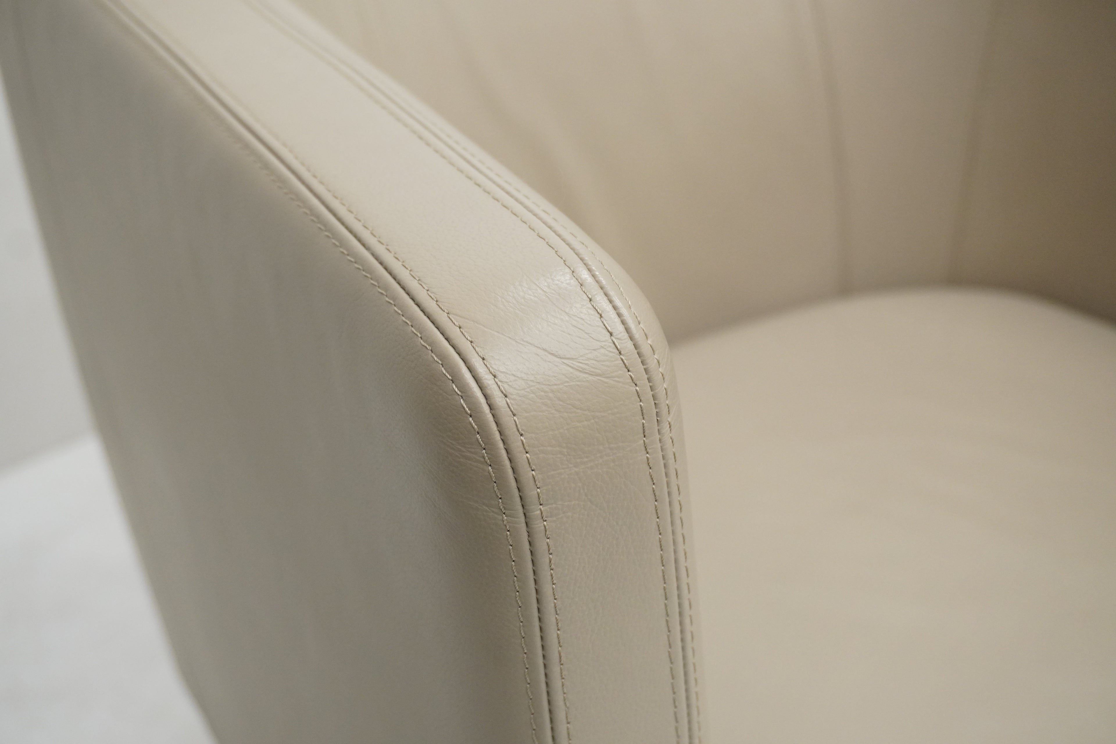 Vitra Suita Armchair Sofa Set Leder sand