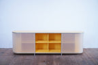 Pastoe Design Sideboard mit Schiebetüren gelb