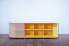 Pastoe Design Sideboard mit Schiebetüren gelb