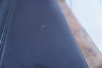 Zanotta Genni Lounge Chair Leder dunkelgrau