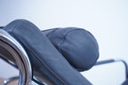 Zanotta Genni Lounge Chair Leder dunkelgrau